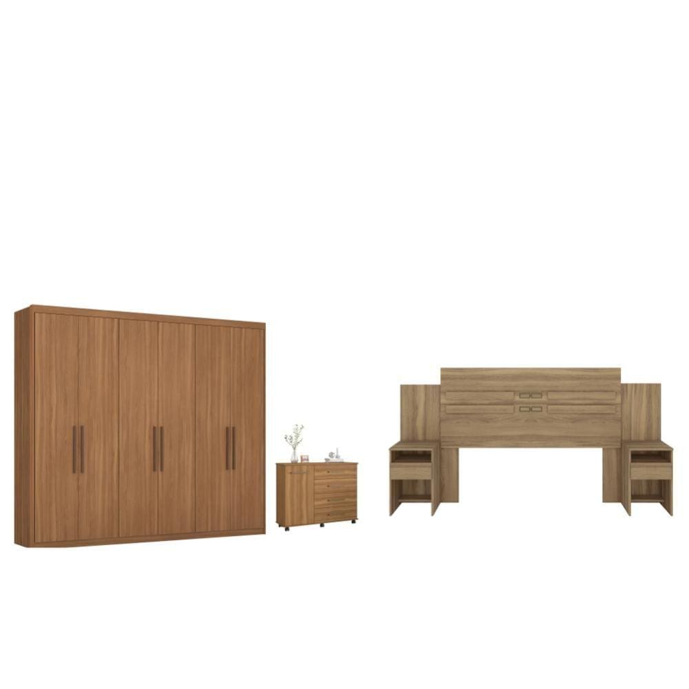 Conjunto Quarto de Casal Completo Caroline