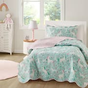 Kit Cobre Leito Colcha Solteiro 2 Peças Micropercal 150 Fios