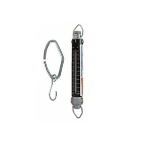 Dinamômetro Analógico Faixa 0 A 5 Kgf Tubular Graduação 100 Gf Alumínio 1 Divisão Linear At-5 Portátil Com Certificado