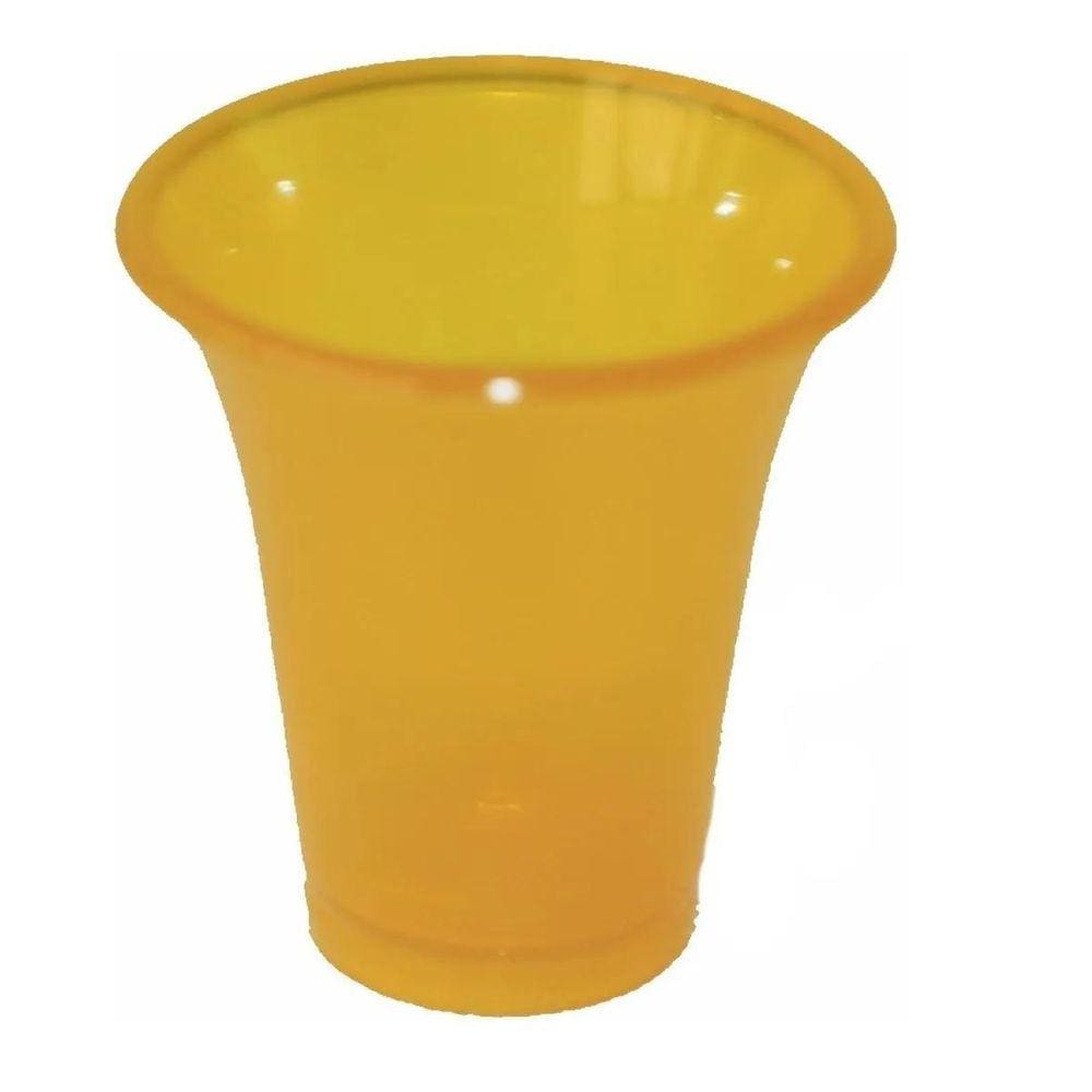 Cálice Copo Acrílico Dourado Para Bandeja De Santa Ceia
