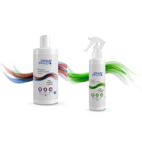 Kit Limpa Shampoo Condicionante 240g e Pelos e Patas 115ml | Clinical Beauty