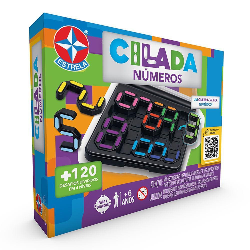 Jogo Cilada - Numeros ESTRELA