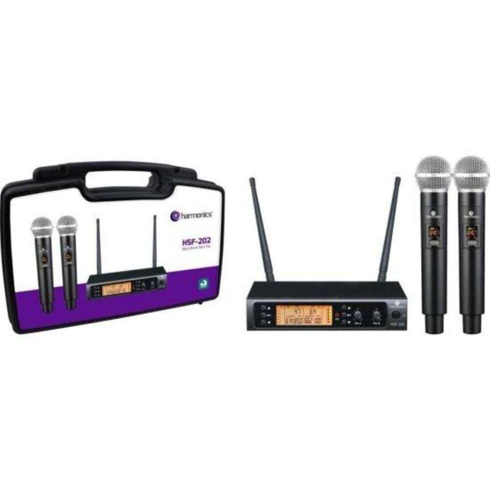 Microfone Sem Fio Harmonics Hsf300-1