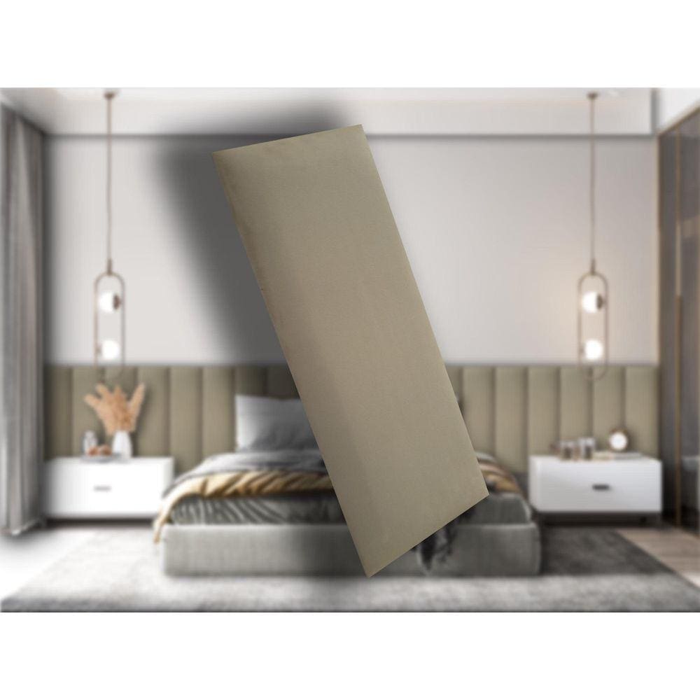 KIT 10 Placas Cabeceira Estofada Para Cama King - Módulo 20 Cm x 60 Cm