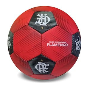 Bola Oficial Flamengo Futebol de Campo CRF-CPO-7 Tamanho 5