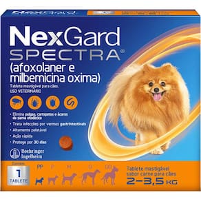 Boehringer Nex Gard Spectra PP (2 a 3,5 Kg) Unid