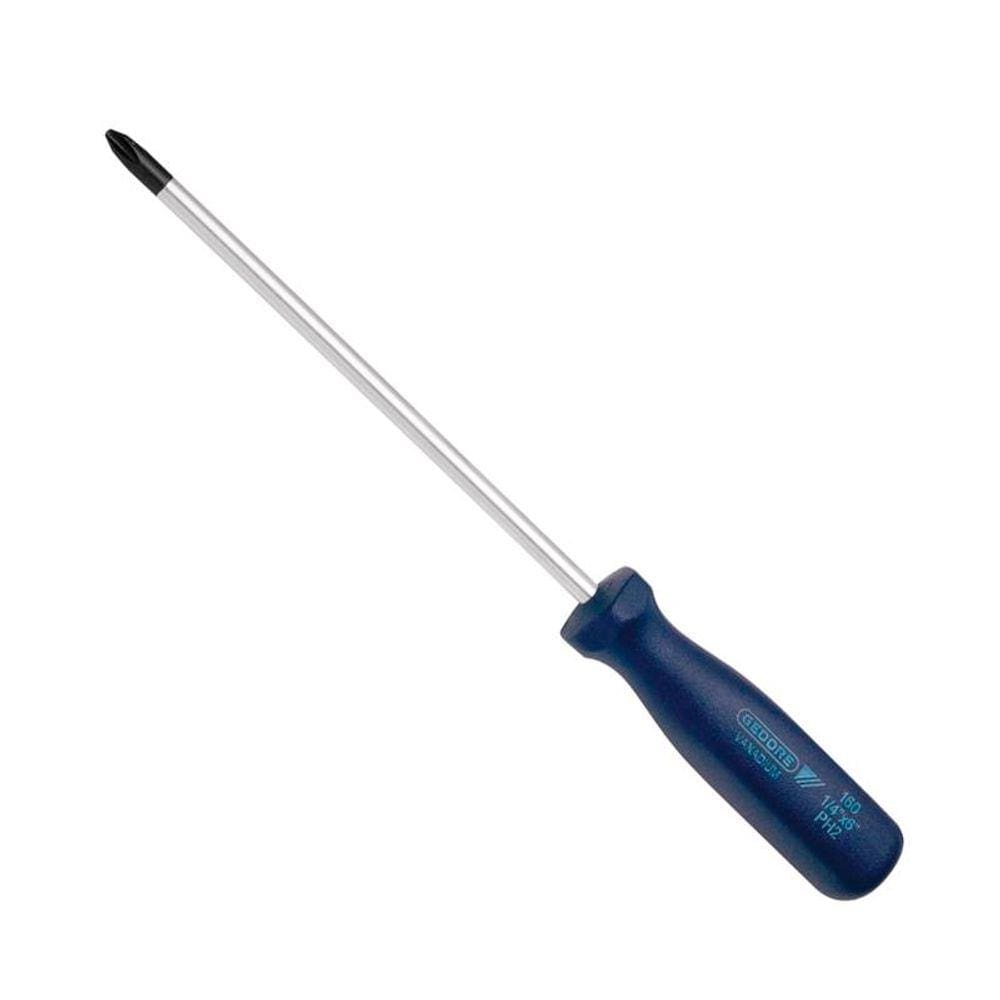 Chave de Fenda Cruzada Phillips 1/4" x 12" - Gedore 036284