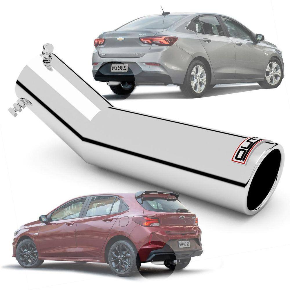 Ponteira De Escapamento Esportivo Outs Onix 2020 Outs Parts