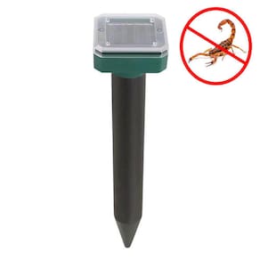 Repelente Solar Ultrassonico Espanta Escorpião Cobra Rato Mosquito Cobras Roedores Jardim Quintal