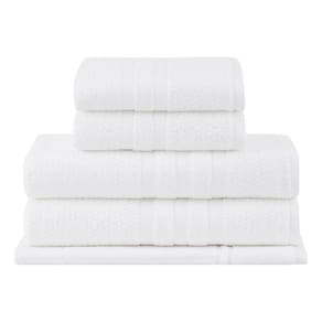 Jogo Toalha Banhão 5 Peças Vanilla Soft Algodão Branco Buddemeyer