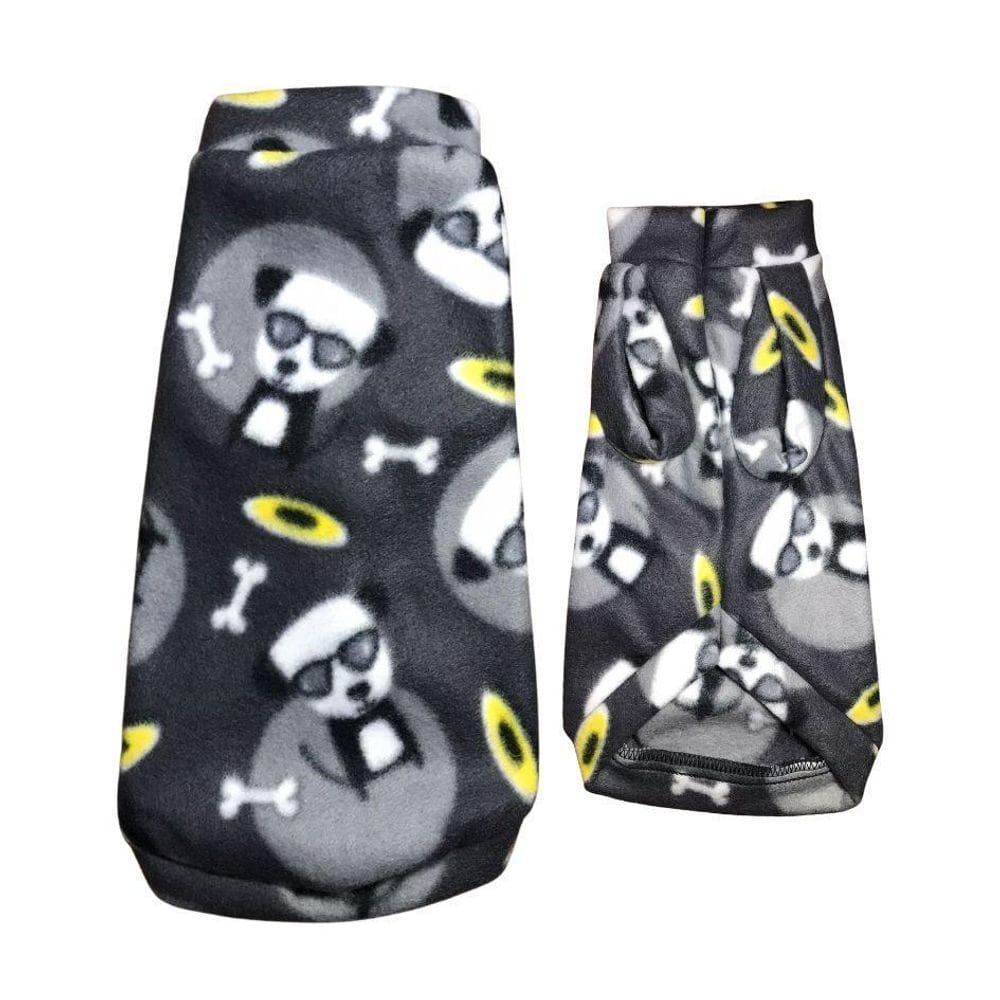 Roupa De Frio Para Cachorro - Cinza Egg