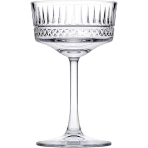Jogo De 4 Tacas Para Champanhe Coupe Elysia Em Vidro 260Ml