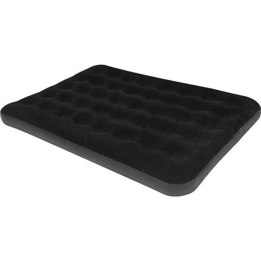 Colchão Inflável Casal Deluxe Comfort Preto Bel