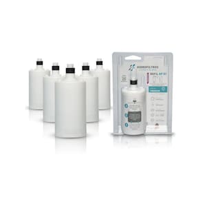 Kit 5 Refil Hidrofiltros Compatível Acqua Bella E Vitale