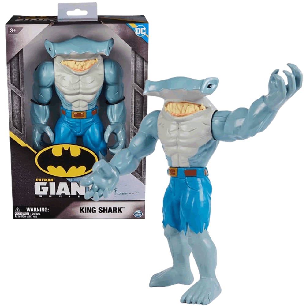 Boneco Linha Batman Tubarão Rei Giant Series Dc Comics