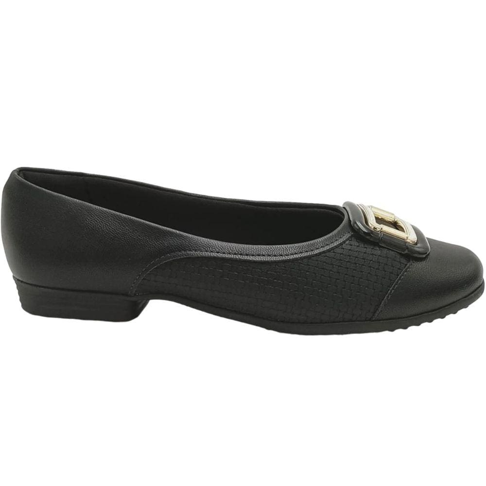 Sapato Feminino Casual Dia a Dia Calce Fácil Salto Baixo Confort Piccadilly 250228