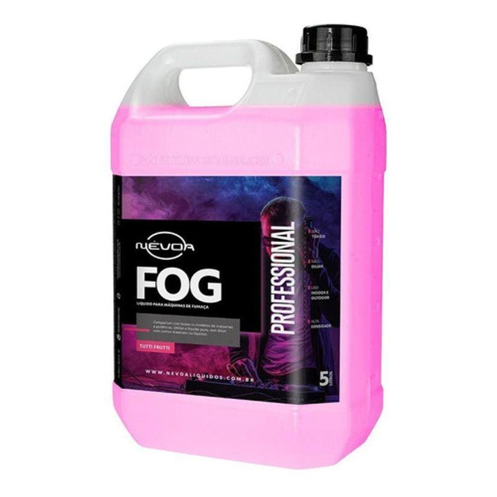 Liquido Maquina Fumaça 5 Litros Morango Professional Nevoa