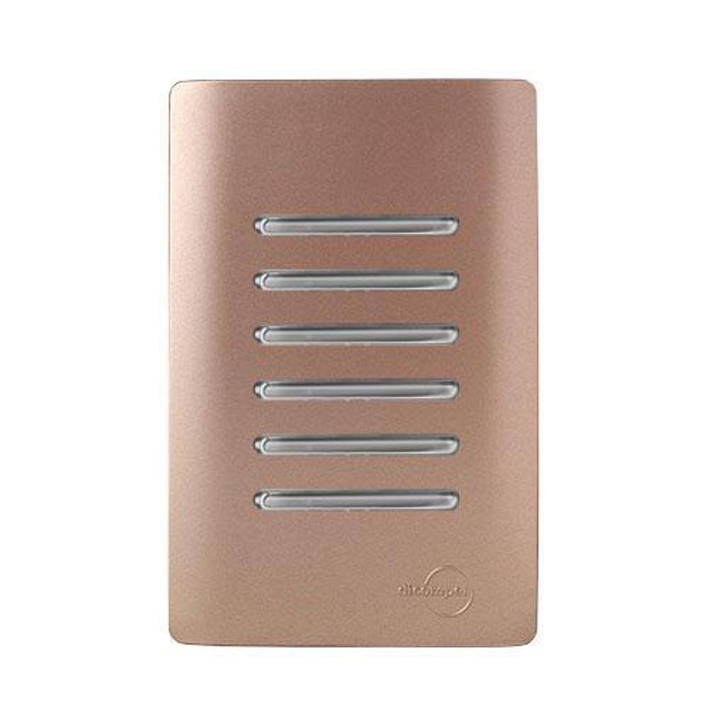 Cj Int. Sextuplo 3Sim + 3Para. 4X2 Novara Ouro Rose Cromado