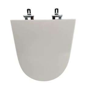 Assento Sanitário Poliéster para Louça Century deca Super Luxo Cromado Branco
