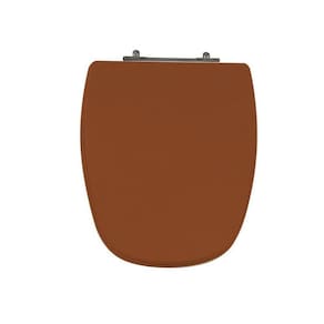 Assento Sanitário Poliéster para Louça Monte Carlo/venice deca/belize Aço Caramelo
