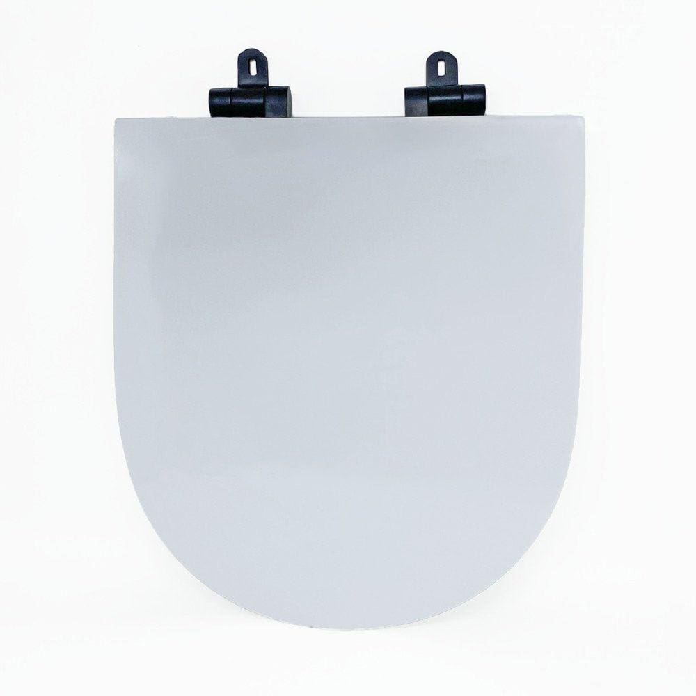 Assento Sanitário Poliéster para Louça Link/carrara/belle Époque deca Slow Close Black Matte Branco