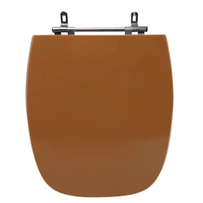 Assento Sanitário Poliéster para Louça Stylus Exellence celite Aço reb.oculto Pêssego 73 Antigo Pessego 73 Antigo