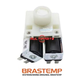 Valvula Dupla 220v Brastemp BWL09B/CWG11 W10311957/W10311962