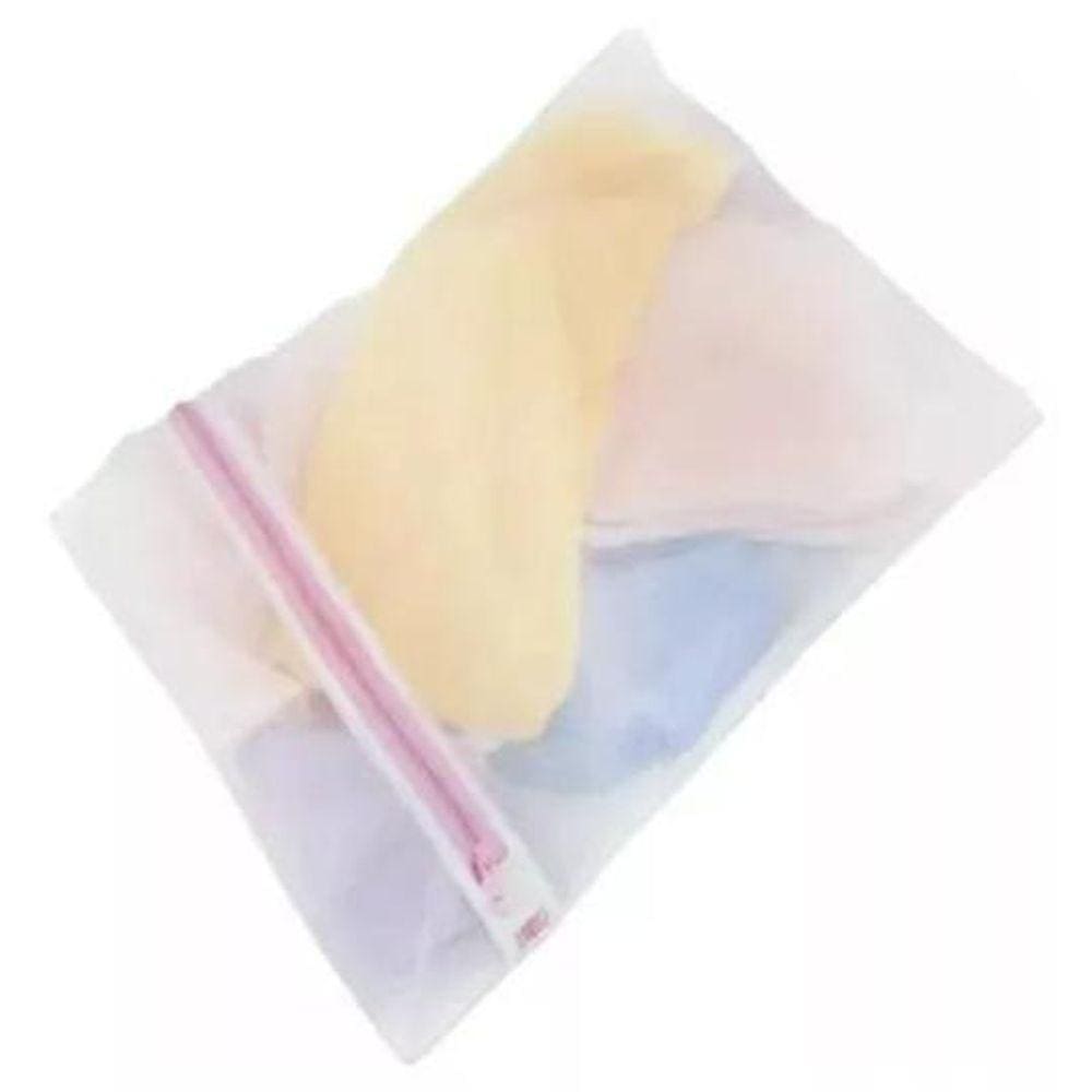 Kit 5 Saco Para Máquina De Lavar Roupas Lava Fácil 40X50 Cm