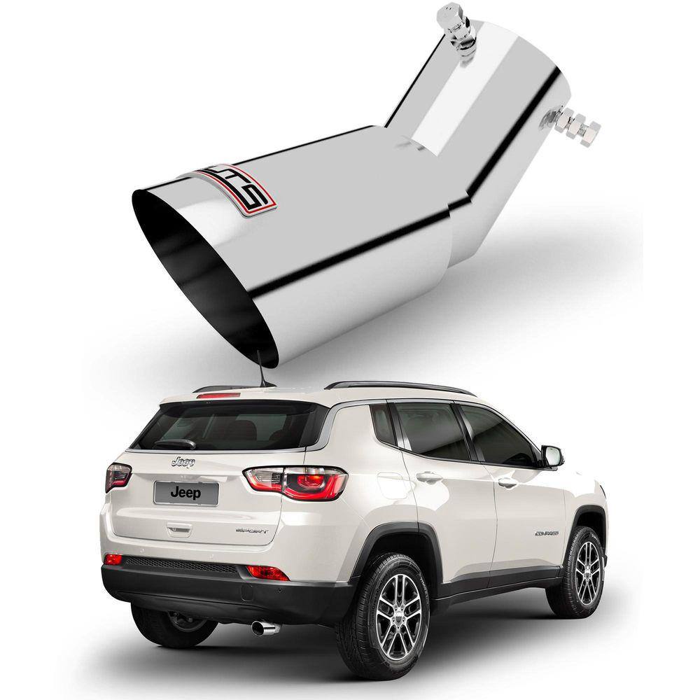 Ponteira De Escapamento Esportivo Jeep Compass Outs Parts