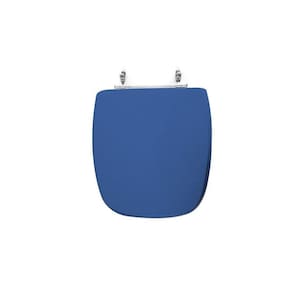 Assento Sanitário Poliéster para Louça Fit/versato celite Aço Azul Mineral
