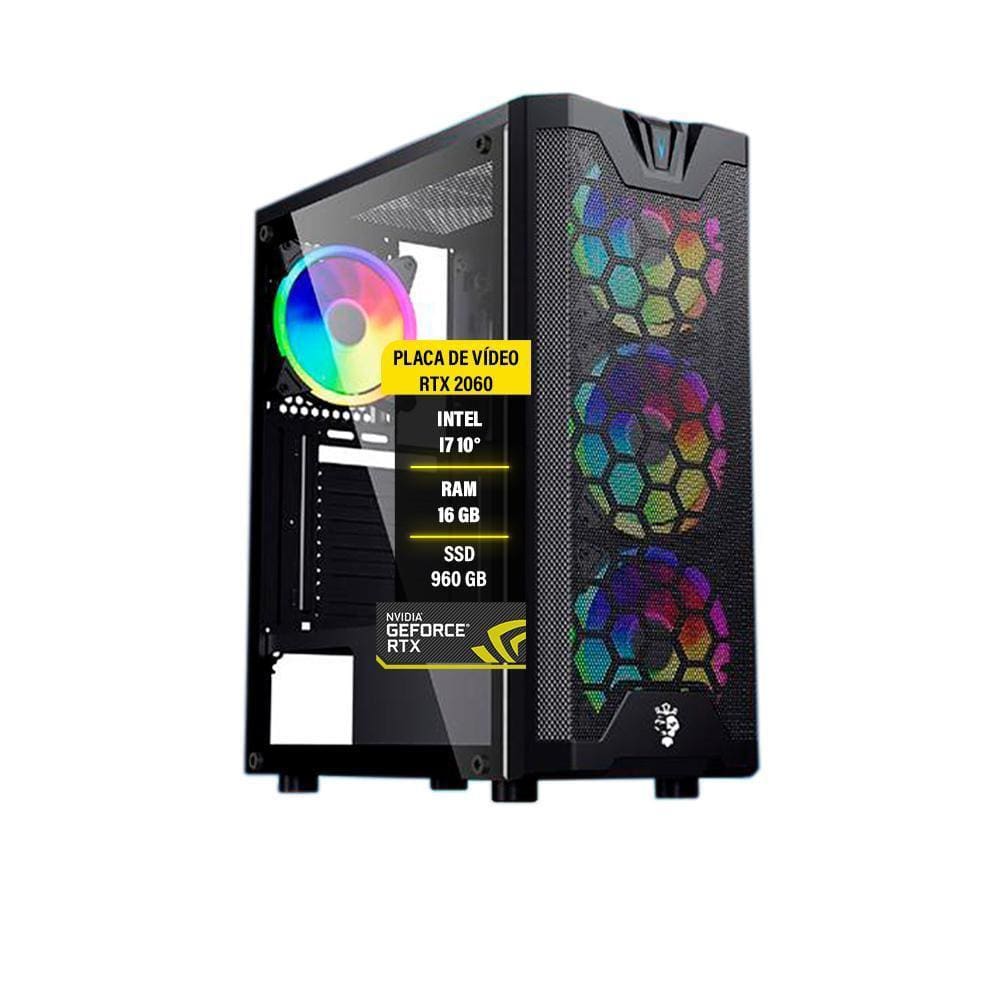 Pc Gamer Intel Core I7 7 Rtx 305016Gb Ram Ssd 1Tb