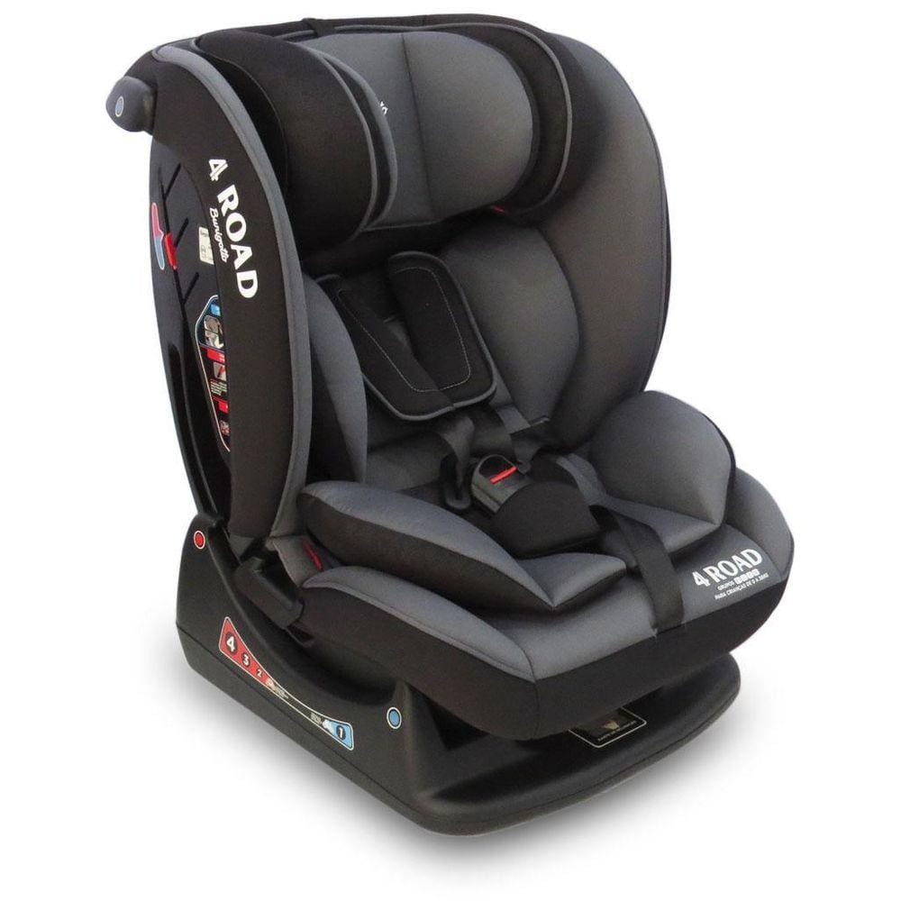 Cadeira para Auto 4Road Gray Black 0 até 36 kg - Burigotto