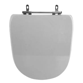 Assento Sanitário Poliéster para Louça Life/vogue Plus celite/deca Aço Cinza Real