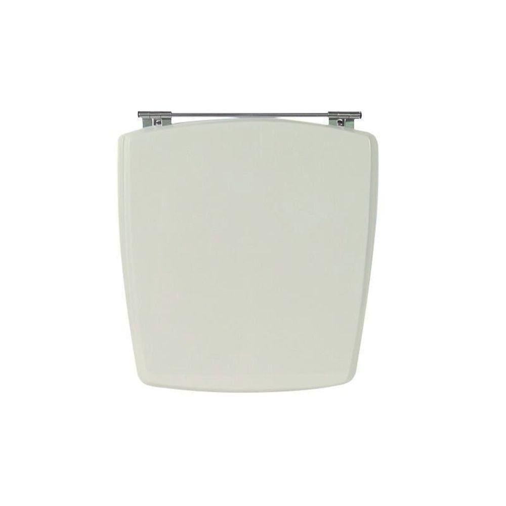 Assento Sanitário Poliéster para Louça Nuage incepa Aço Bone