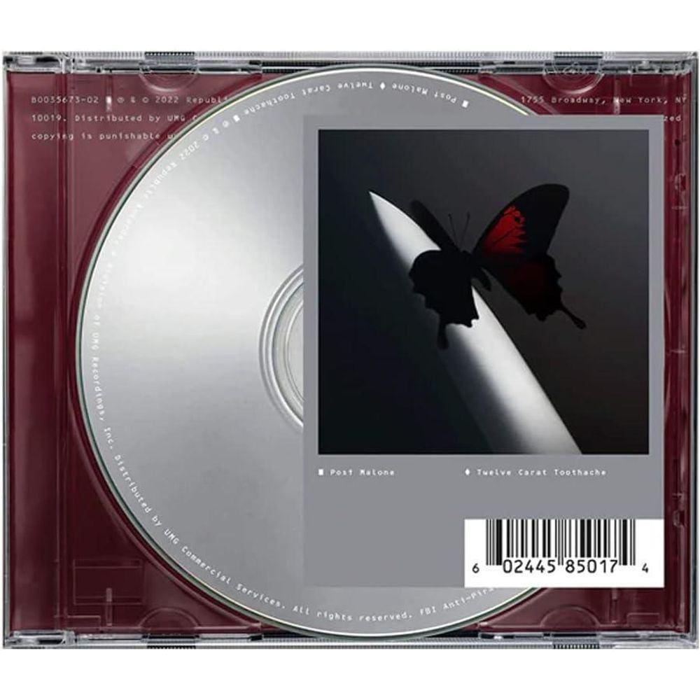 Cd Twelve Carat Toothache - Post Malone