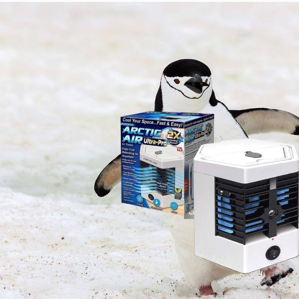 Mini Ar Condiciona Portátil Climatizador Umidificador Clima