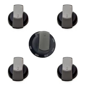 4 Botão Manipulo + Botão Forno Fogão Brastemp Bys4 Bfd4 Bfs4