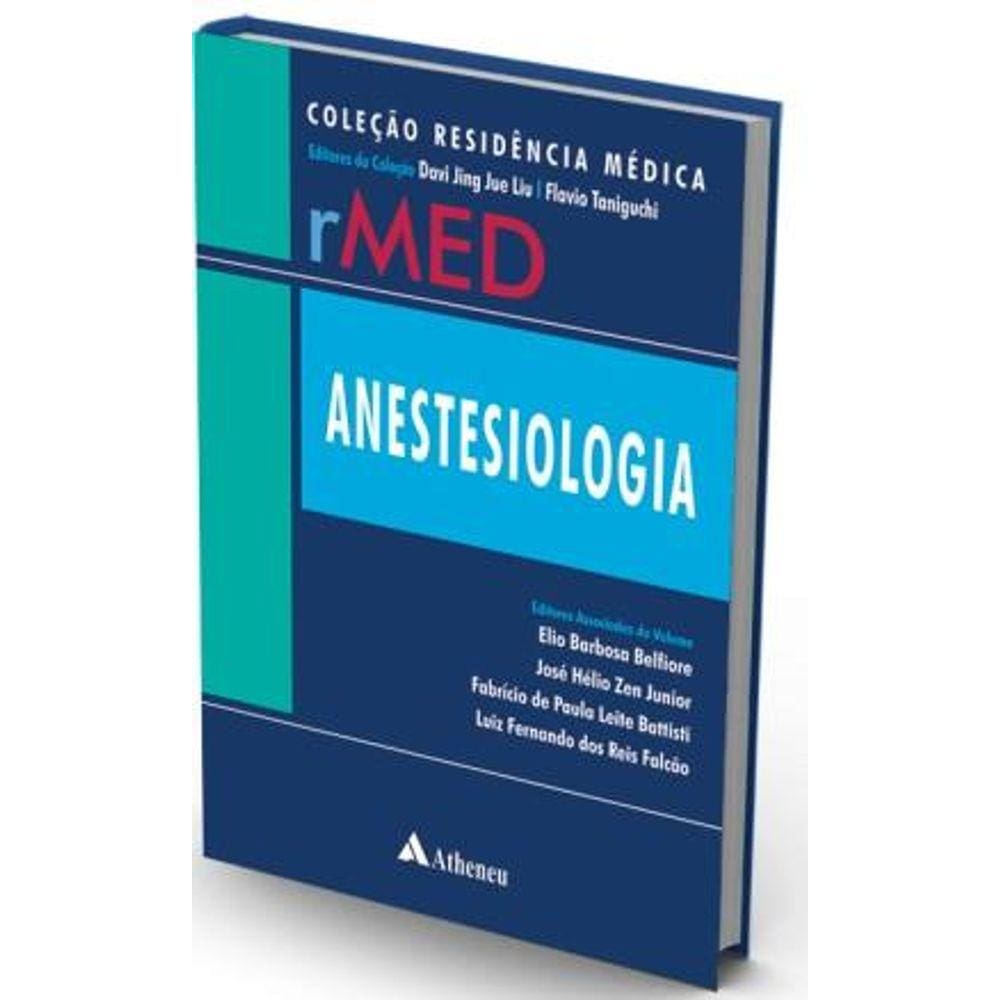 Anestesiologia Vol Colecao Residencia Medica