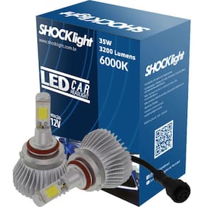 Lampada Led Head Light Hb3 Shocklight 3200 Lumens C/ Reator