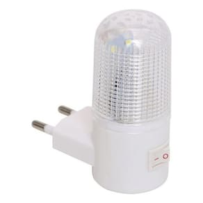 Kit 2 Luminária De Tomada Abajur Led Mini Luz Noturna Bivolt