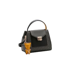 Bolsa Feminina Chenson Duo Monograma 3483702 Preto