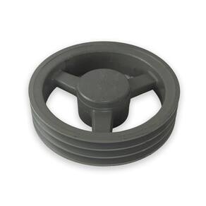 Polia Ferro Fundido 180mm 3 Canais - Uso Industrial/Agrícola