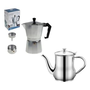 Cafeteira Italiana 300ml Alumínio - Café Concentrado