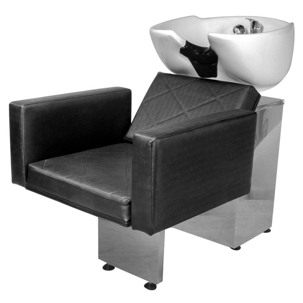 Lavatório Salão de Beleza Evidence Base Inox Preto