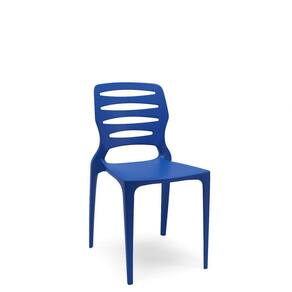 Kit com 4 Cadeiras para Sala de Jantar Ville Azul