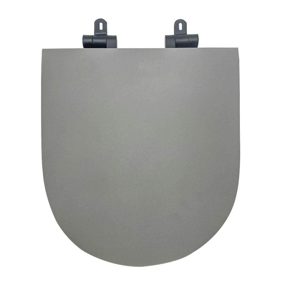 Assento Sanitário Poliéster para Louça Link/carrara/belle Époque deca Slow Close Black Matte Antracite