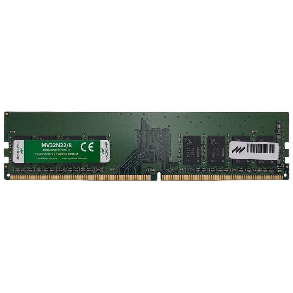 Memória 8Gb Macrovip, Ddr4, 3200Mhz, Cl22 - Mv32N22/8