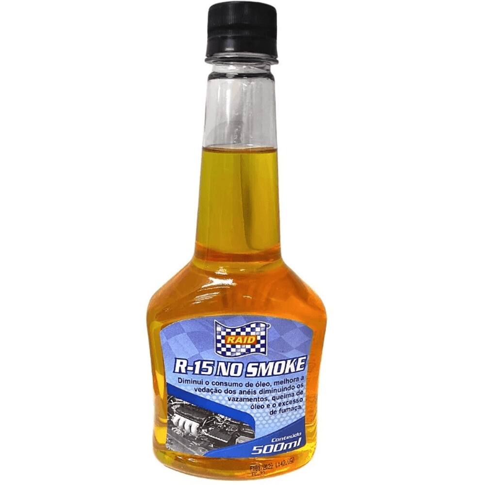 Aditivo Raid R-15 Smoke Prolonga Vida Motor Cansado 500ml