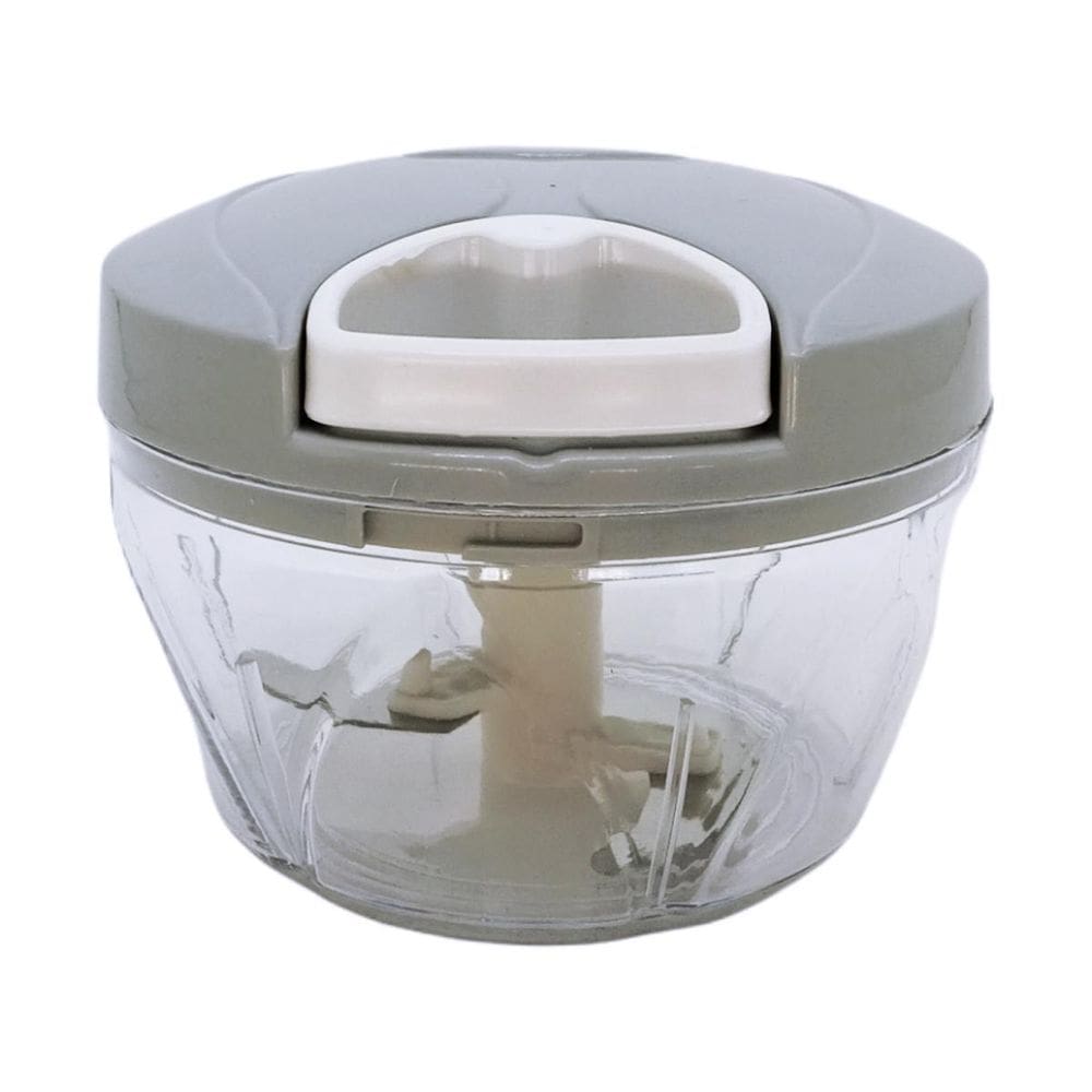 Mini Processador E Triturador Alimentos Manual Em Acrilico 3