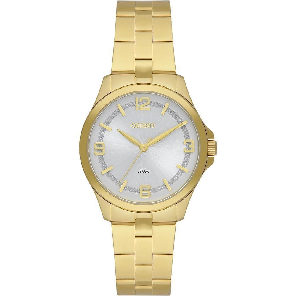 Relógio Orient Feminino Ref: Fgss0227 S2Kx Casual Dourado